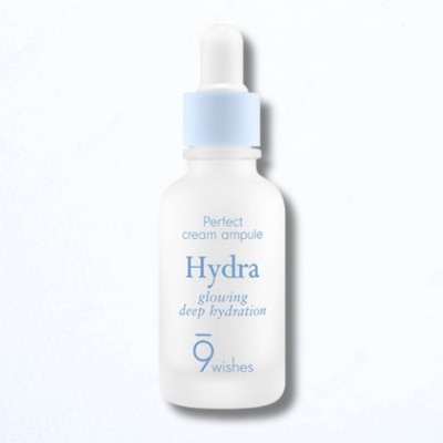 9WISHES Hydra Perfect Cream Ampule (Deep Hydration + Glowing) 30ml