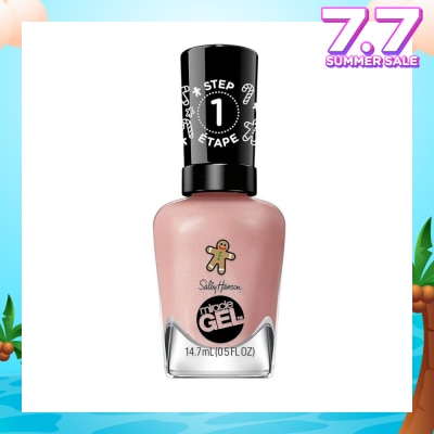 SALLY HANSEN Miracle Gel Holiday (908 Oh Ginger) Helps To Create A Look That Feels Professional Yet Is Easily Achieved At Home 14.7ml