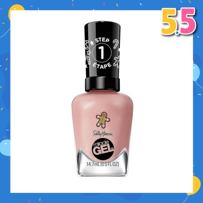 SALLY HANSEN Miracle Gel Holiday (908 Oh Ginger) Helps To Create A Look That Feels Professional Yet Is Easily Achieved At Home 14.7ml