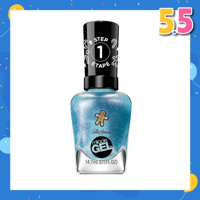 SALLY HANSEN Miracle Gel Holiday (910 Frosted) Helps To Create A Look That Feels Professional Yet Is Easily Achieved At Home 14.7ml