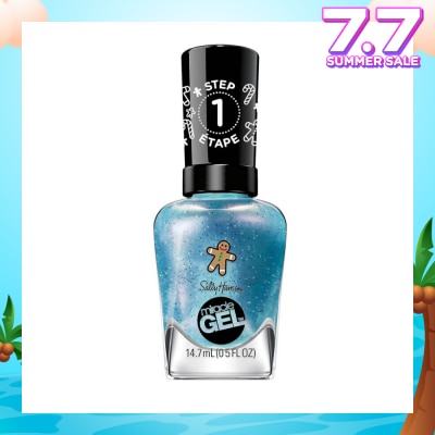 SALLY HANSEN Miracle Gel Holiday (910 Frosted) Helps To Create A Look That Feels Professional Yet Is Easily Achieved At Home 14.7ml