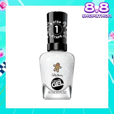 SALLY HANSEN Miracle Gel Holiday (911 M Xmas) Helps To Create A Look That Feels Professional Yet Is Easily Achieved At Home 14.7ml