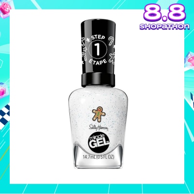 SALLY HANSEN Miracle Gel Holiday (911 M Xmas) Helps To Create A Look That Feels Professional Yet Is Easily Achieved At Home 14.7ml