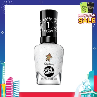 SALLY HANSEN Miracle Gel Holiday (911 M Xmas) Helps To Create A Look That Feels Professional Yet Is Easily Achieved At Home 14.7ml
