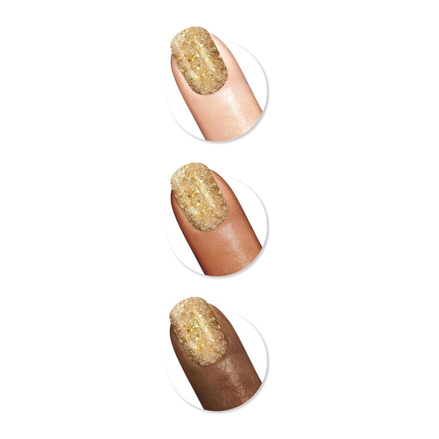 Miracle Gel Holiday (914 M Glitter) Helps To Create A Look That Feels Professional Yet Is Easily Achieved At Home 14.7ml