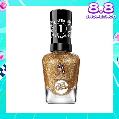 SALLY HANSEN Miracle Gel Holiday (914 M Glitter) Helps To Create A Look That Feels Professional Yet Is Easily Achieved At Home 14.7ml