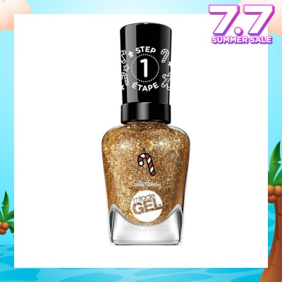 SALLY HANSEN Miracle Gel Holiday (914 M Glitter) Helps To Create A Look That Feels Professional Yet Is Easily Achieved At Home 14.7ml