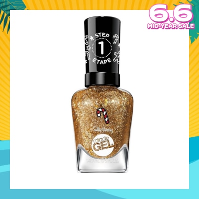 SALLY HANSEN Miracle Gel Holiday (914 M Glitter) Helps To Create A Look That Feels Professional Yet Is Easily Achieved At Home 14.7ml