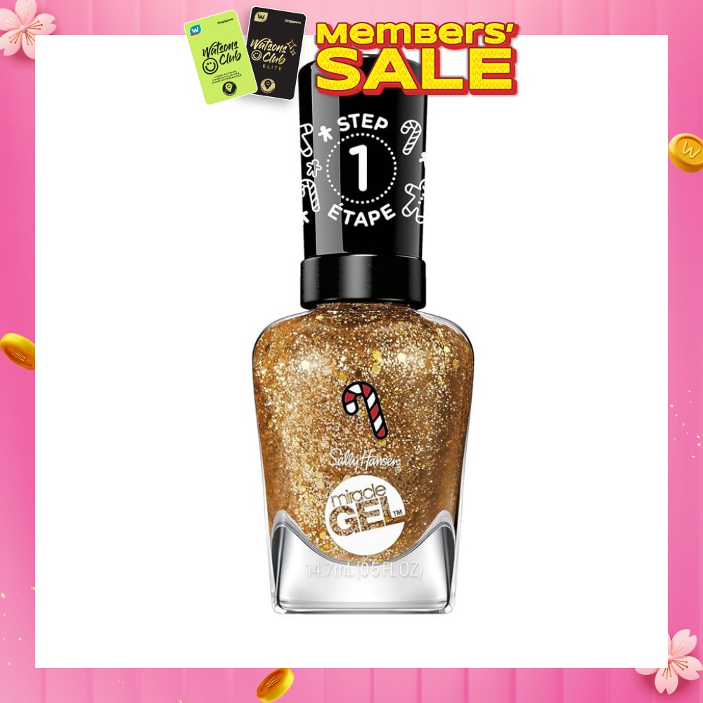 Miracle Gel Holiday 914 M Glitter 14.7ml (Expiry: April`2026)