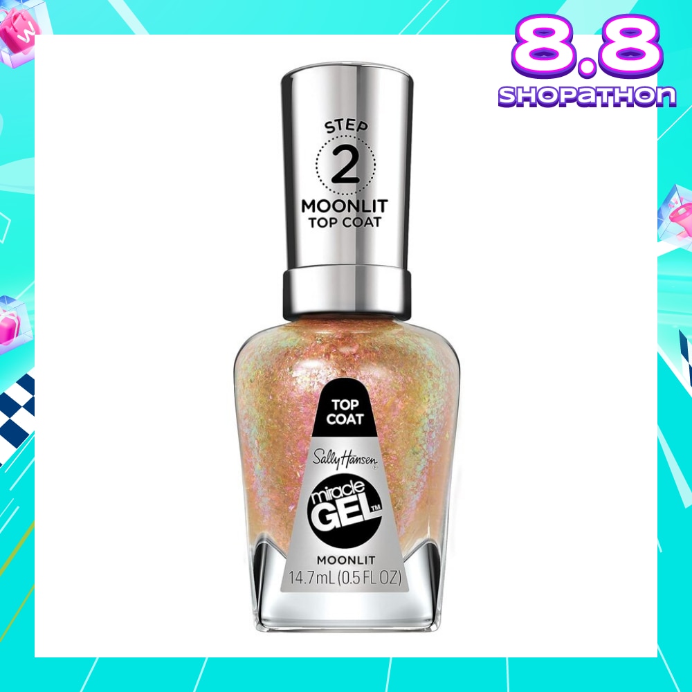 Miracle Gel Moonlit Iv (Top Coat For A One Of A Kind Opalescent Nail Look) 14.7ml