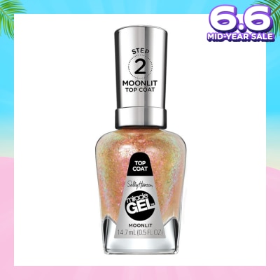 SALLY HANSEN Miracle Gel Moonlit Iv (Top Coat For A One Of A Kind Opalescent Nail Look) 14.7ml