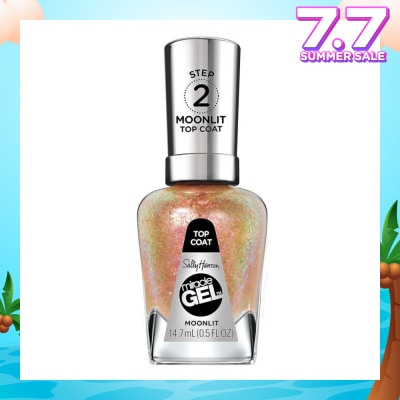 SALLY HANSEN Miracle Gel Moonlit Iv (Top Coat For A One Of A Kind Opalescent Nail Look) 14.7ml