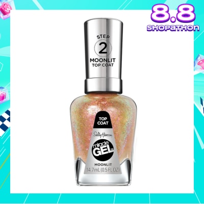 SALLY HANSEN Miracle Gel Moonlit Iv (Top Coat For A One Of A Kind Opalescent Nail Look) 14.7ml