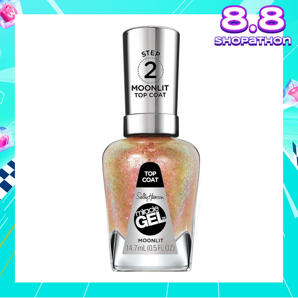 Miracle Gel Moonlit Iv (Top Coat For A One Of A Kind Opalescent Nail Look) 14.7ml