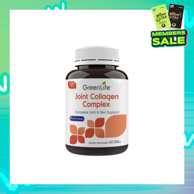 GREENLIFE Joint Collagen Complex Dietary Supplement Capsules (For Complete Joint & Skin Support) 60s