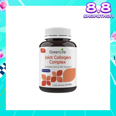 GREENLIFE Joint Collagen Complex Dietary Supplement Capsules (For Complete Joint & Skin Support) 60s