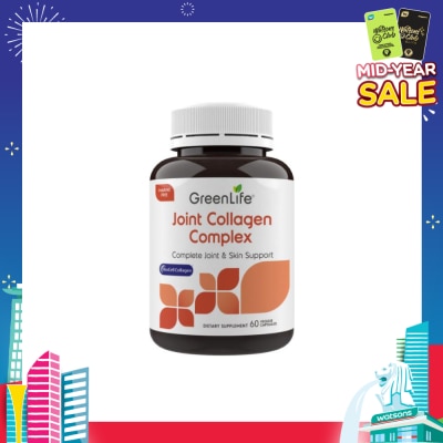 GREENLIFE Joint Collagen Complex Dietary Supplement Capsules (For Complete Joint & Skin Support) 60s