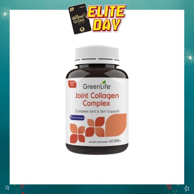 GREENLIFE - Joint Collagen Complex Dietary Supplement Capsules (For Complete Joint & Skin Support) 60s