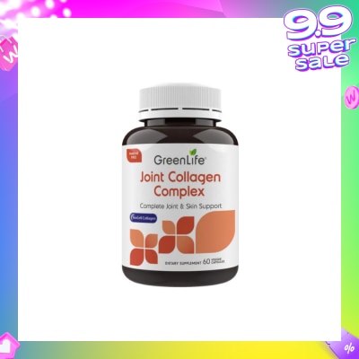 GREENLIFE Joint Collagen Complex Dietary Supplement Capsules (For Complete Joint & Skin Support) 60s