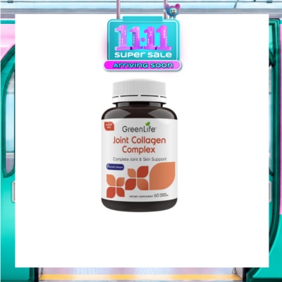 GREENLIFE Joint Collagen Complex Dietary Supplement Capsules (For Complete Joint & Skin Support) 60s image