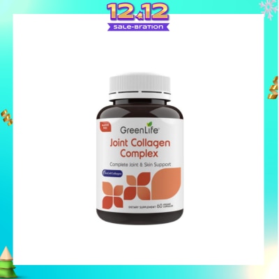 GREENLIFE Joint Collagen Complex Dietary Supplement Capsules (For Complete Joint & Skin Support) 60s