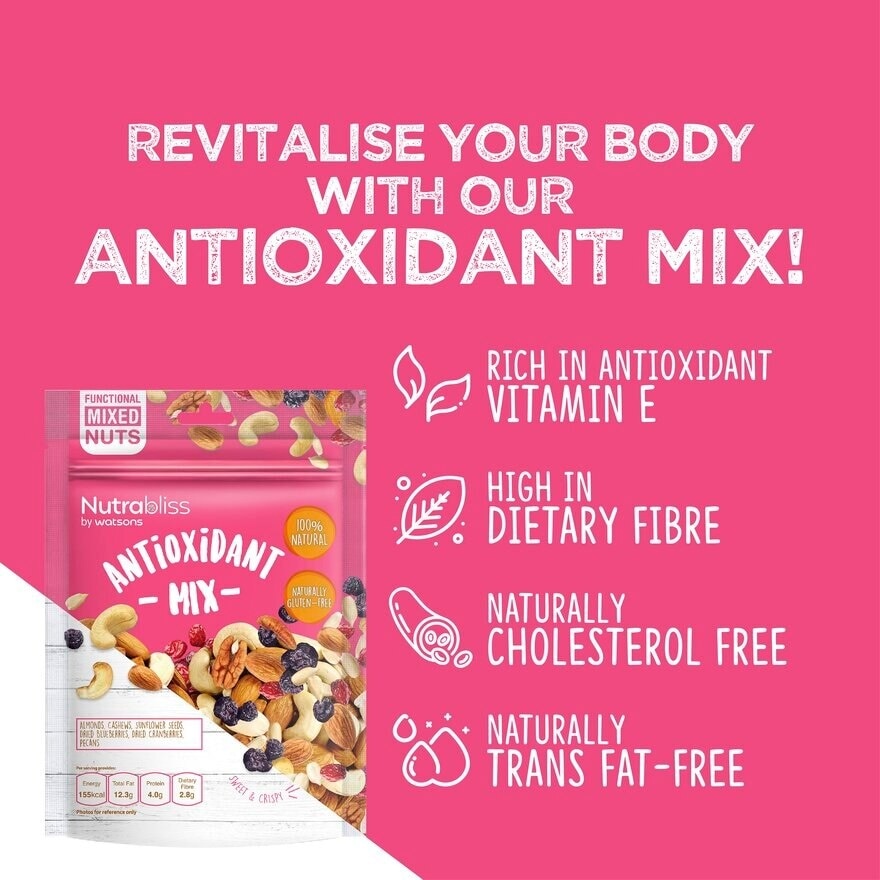 Antioxidant Mix (100% Natural, Naturally Gluten Free) 180g