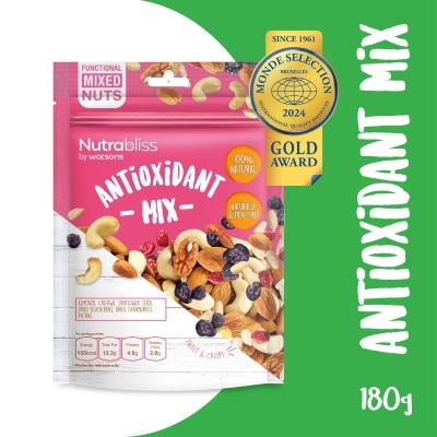 NUTRABLISS BY WATSONS Antioxidant Mix (100% Natural, Naturally Gluten Free) 180g (Expiry: Mar`2026)