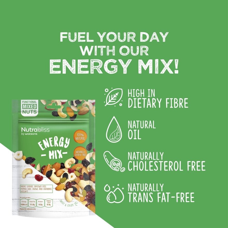 Energy Mix (100% Natural, Naturally Gluten Free) 180g