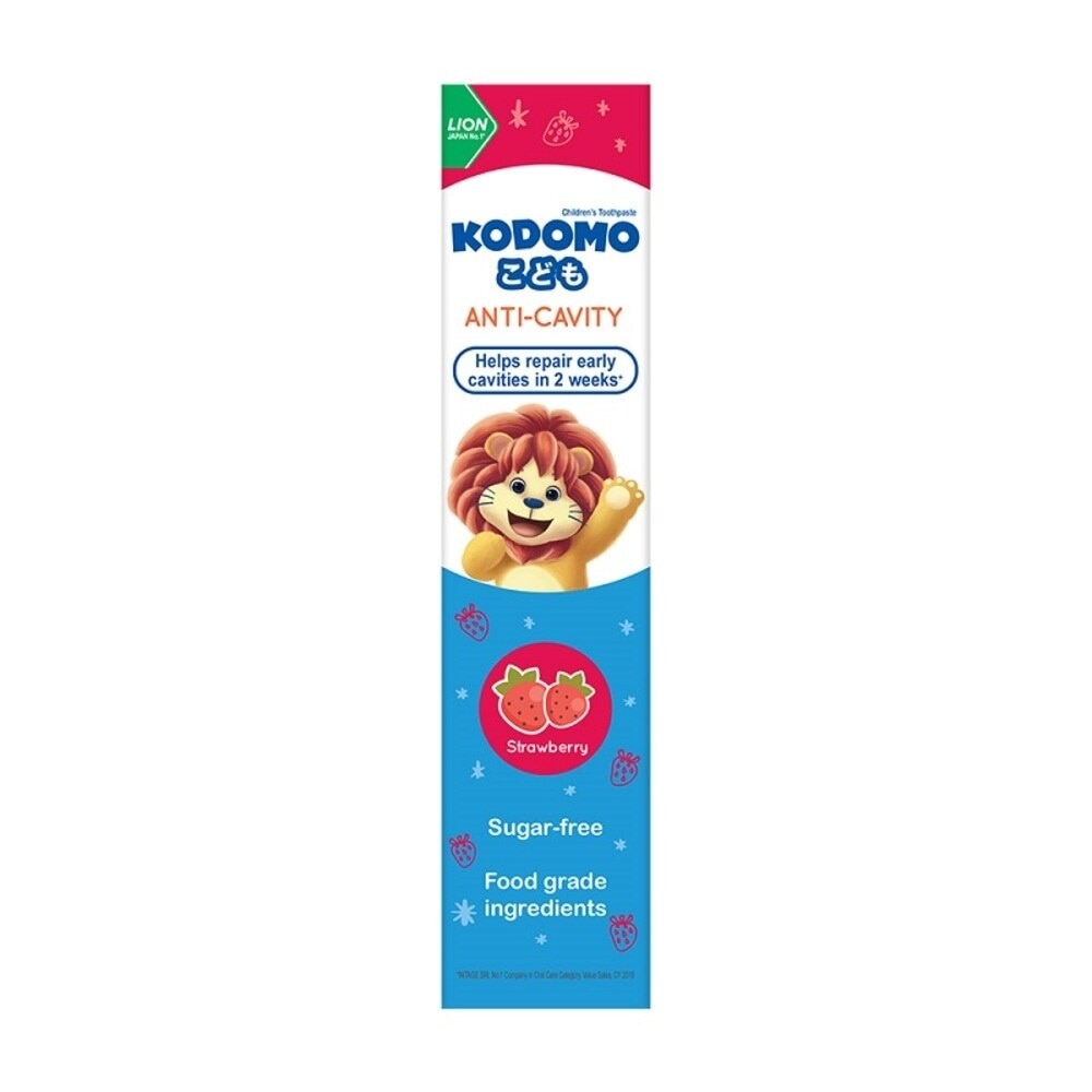 Anti-Cavity Children's Toothpaste 80g (Strawberry)