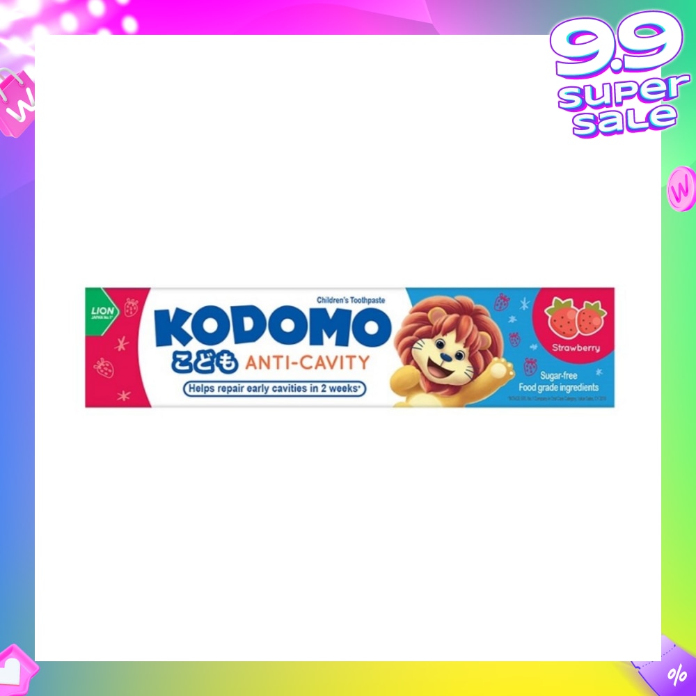 Anti-Cavity Children's Toothpaste 80g (Strawberry)
