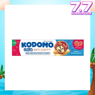 KODOMO Anti-Cavity Children's Toothpaste 80g (Strawberry)