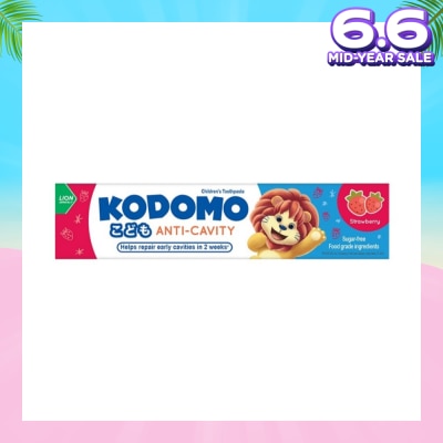 KODOMO Anti-Cavity Children's Toothpaste 80g (Strawberry)