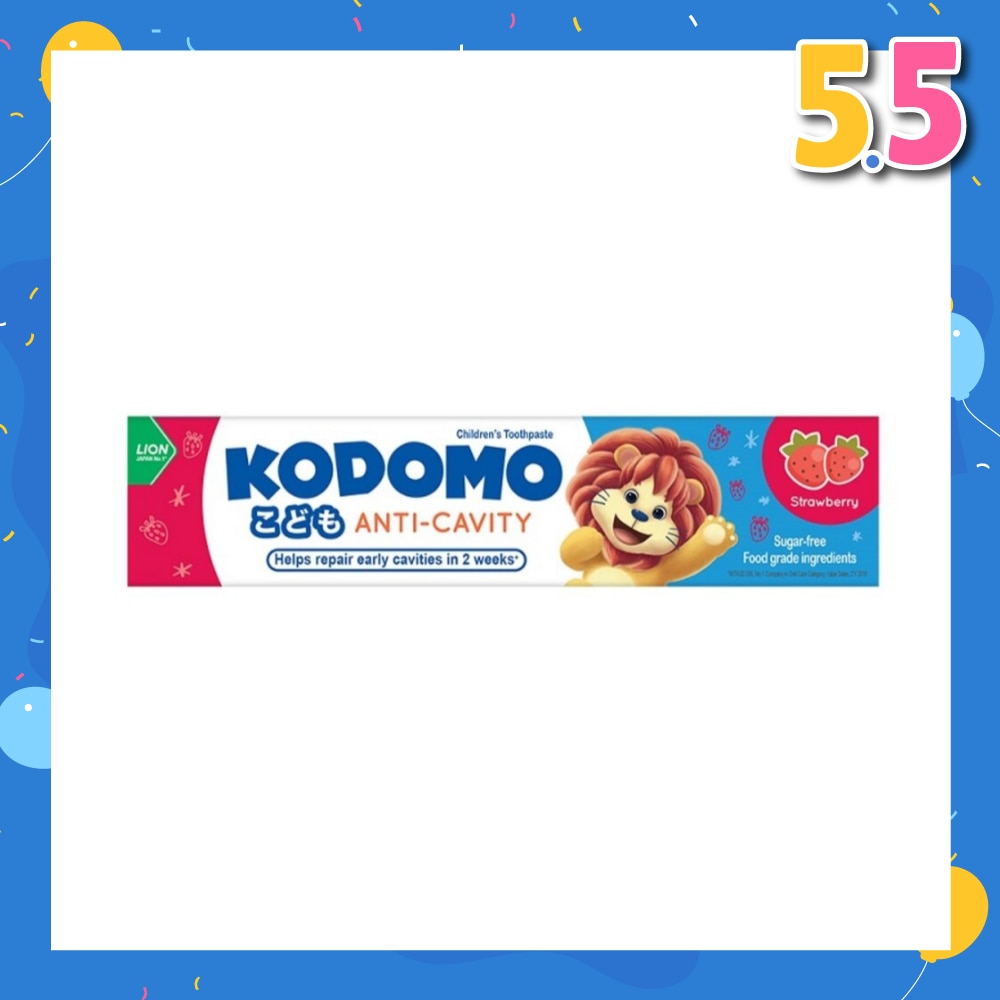 Anti-Cavity Children's Toothpaste 80g (Strawberry)
