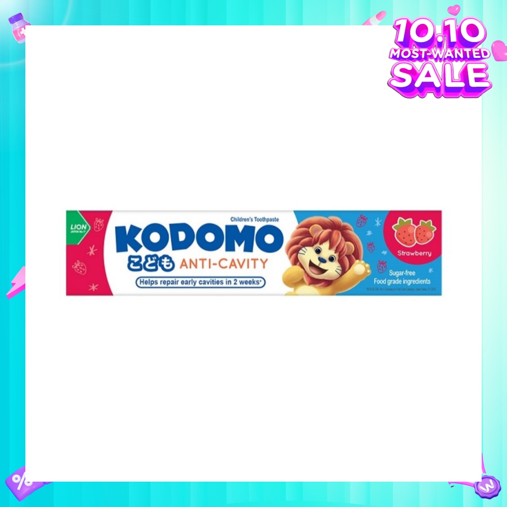 Anti-Cavity Children's Toothpaste 80g (Strawberry)