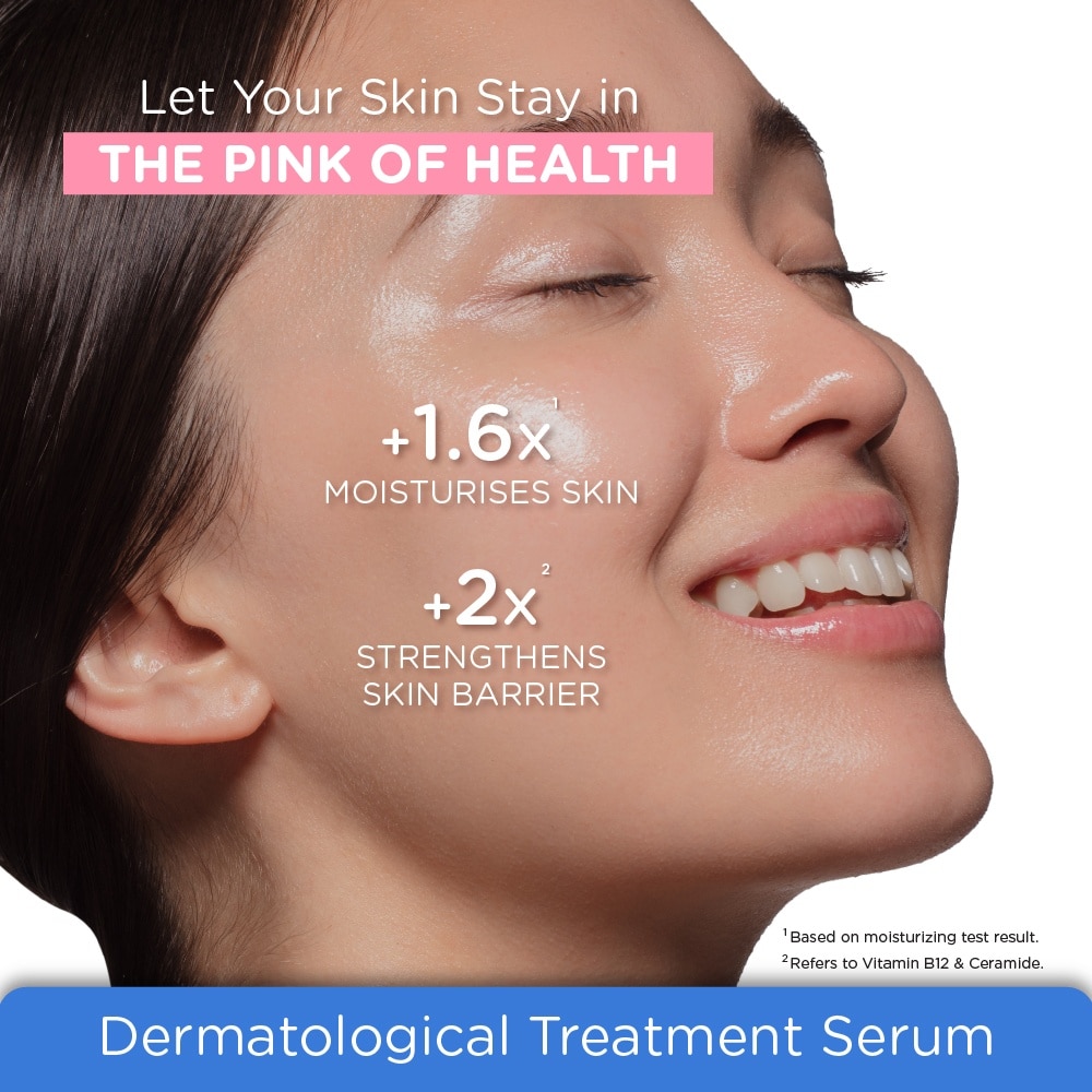 Pink Vitamin B12 Serum (Strengthens Skin Barrier, Defends Against Signs Of Skin Sensitivity) 30ml