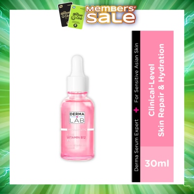 DERMA LAB - Pink Vitamin B12 Serum (Strengthens Skin Barrier, Defends Against Signs Of Skin Sensitivity) 30ml