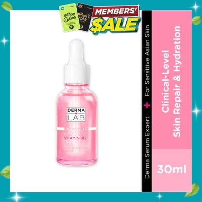 DERMA LAB Pink Vitamin B12 Serum (Strengthens Skin Barrier, Defends Against Signs Of Skin Sensitivity) 30ml image