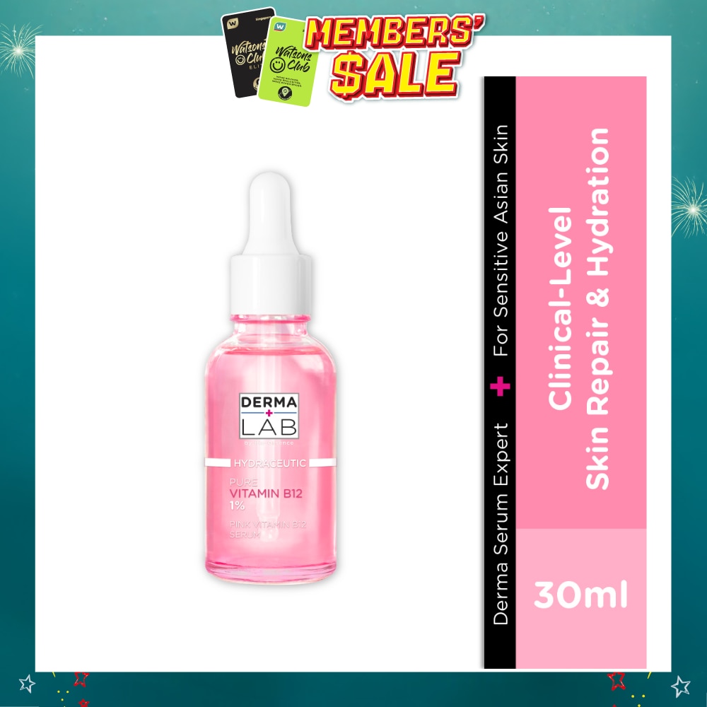 Pink Vitamin B12 Serum (Strengthens Skin Barrier, Defends Against Signs Of Skin Sensitivity) 30ml