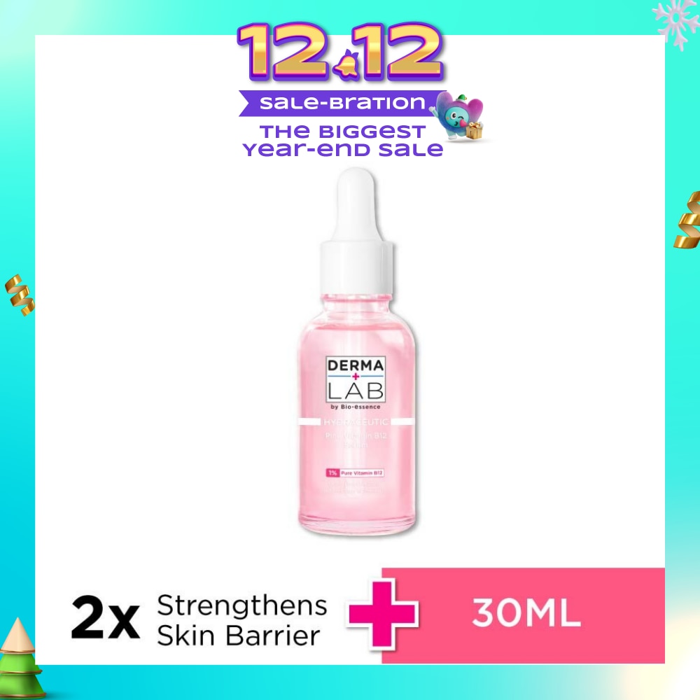 Pink Vitamin B12 Serum (Strengthens Skin Barrier, Defends Against Signs Of Skin Sensitivity) 30ml