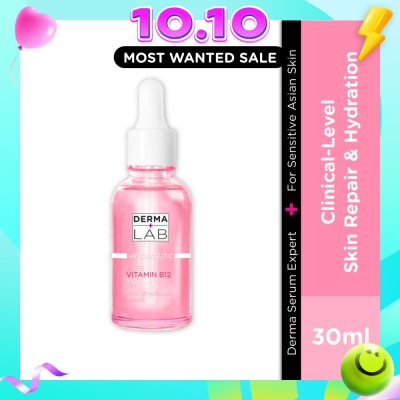 DERMA LAB Pink Vitamin B12 Serum (Strengthens Skin Barrier, Defends Against Signs Of Skin Sensitivity) 30ml image