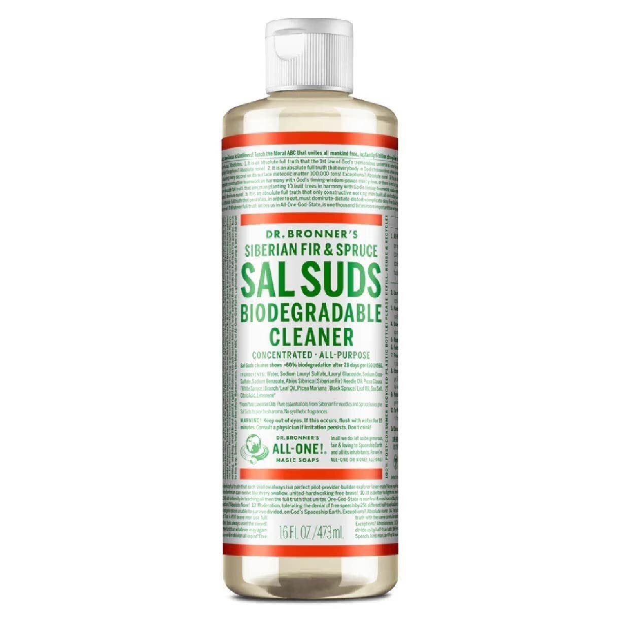 Siberian Fir & Spruce Sal Suds Biodegradable All Purpose Cleaner 473ml