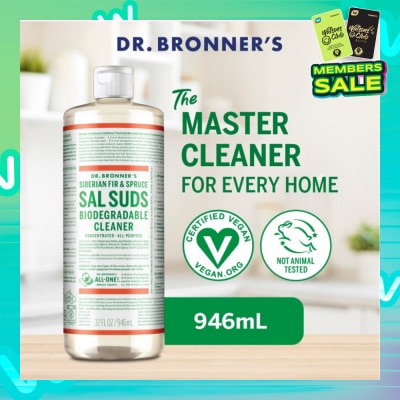DR BRONNER'S Siberian Fir & Spruce Sal Suds Biodegradable All Purpose Cleaner 946ml