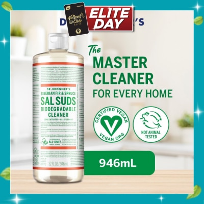 DR BRONNER'S Siberian Fir & Spruce Sal Suds Biodegradable All Purpose Cleaner 946ml image