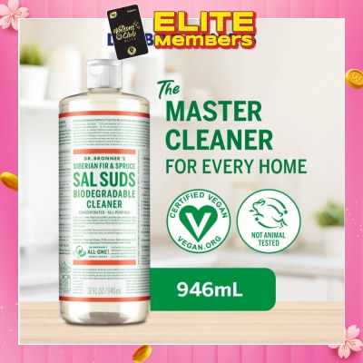 DR BRONNER'S Siberian Fir & Spruce Sal Suds Biodegradable All Purpose Cleaner 946ml