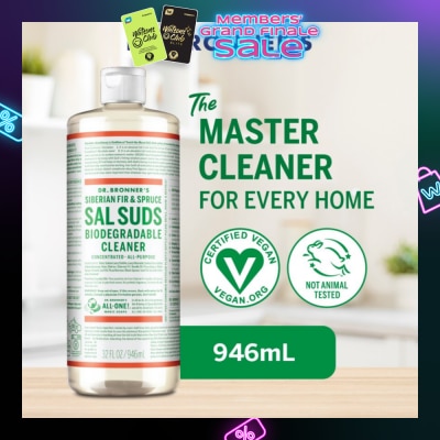 DR BRONNER'S Siberian Fir & Spruce Sal Suds Biodegradable All Purpose Cleaner 946ml