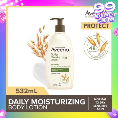 AVEENO Daily Moisturizing Lotion (Instantly Hydrates To Soothe And Prevent Skin Dryness) 532ml