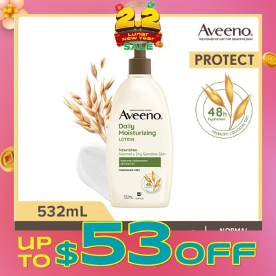 AVEENO Daily Moisturizing Lotion (Instantly Hydrates To Soothe And Prevent Skin Dryness) 532ml