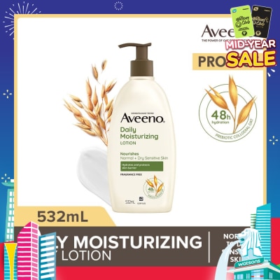 AVEENO Daily Moisturizing Lotion (Instantly Hydrates To Soothe And Prevent Skin Dryness) 532ml