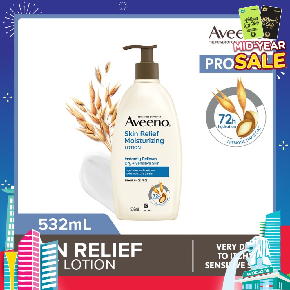 AVEENO Skin Relief Moisturizing Lotion (Relieve And Soften Extra Dry Skin) 532ml