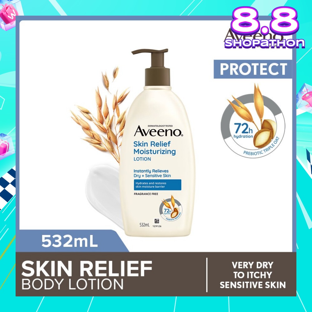 AVEENO Skin Relief Moisturizing Lotion (Relieve And Soften Extra Dry Skin) 532ml